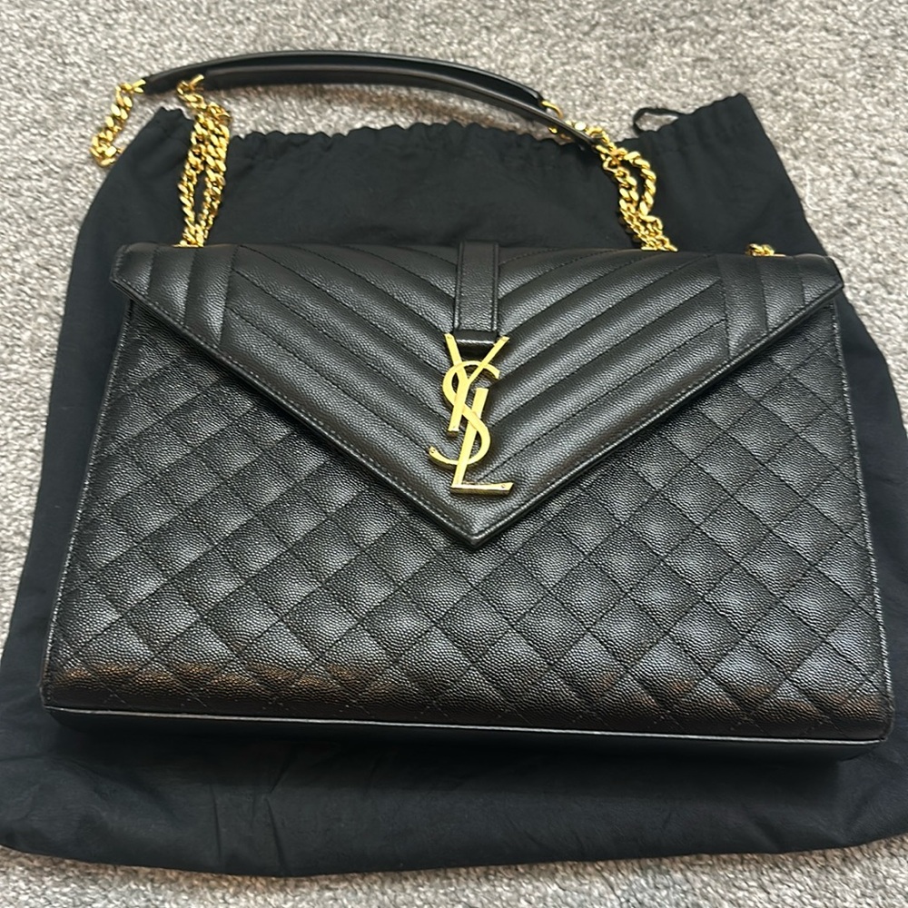 YSL Large Envelope Bag